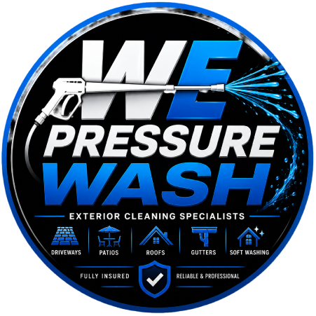 We Pressure Wash Logo